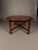 Vintage English Mahogany Butler’s Drop-Leaf Tray Coffee Table With Brass Hinges For Sale - Image 14 of 18