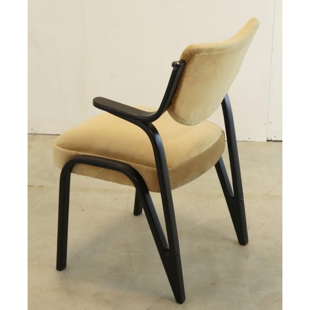 Beige Vintage Fehrbellin Armchair in Wood & Fabric For Sale - Image 8 of 15