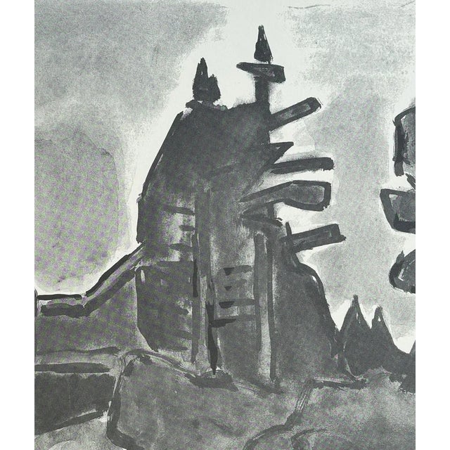 Modern Karl Schmidt-Rottluff, Composition, 1966, Original Lithograph For Sale - Image 3 of 7