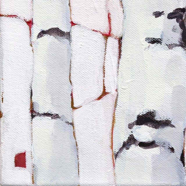 "Birch Study 2" Original Artwork by Beth Munro For Sale - Image 4 of 9