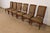Ethan Allen Ethan Allen French Regency Louis XVI Carved Cherry Wood Upholstered Dining Chairs, Set of Six For Sale - Image 4 of 10