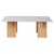 Arnold Coffee Table with Light Concrete Top and Light Oak Legs by Eberhart Furniture For Sale - Image 11 of 11