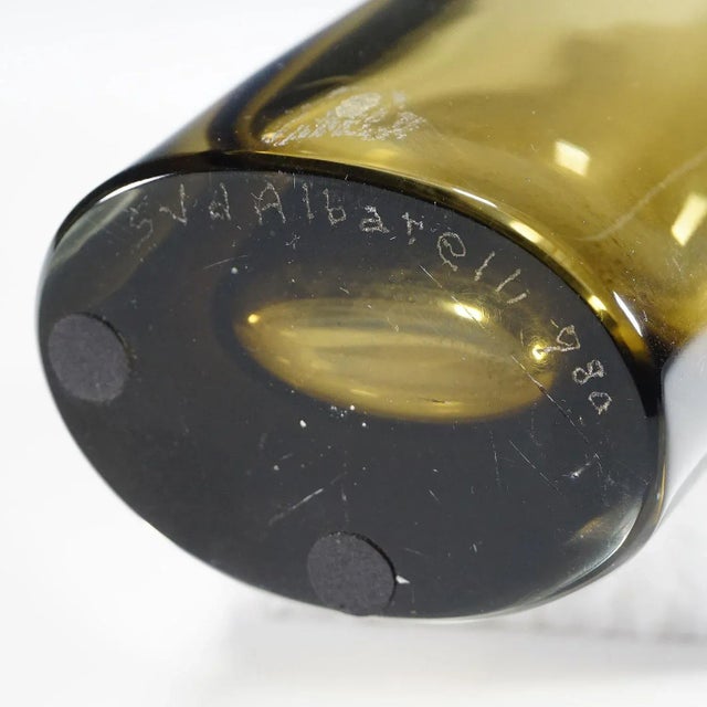 Flavio Poli for Seguso Sommerso Vase Murano Ca. 1960 For Sale - Image 6 of 7