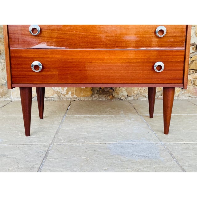 Mid-Century Teak Chest of Drawers, 1970s For Sale - Image 13 of 18