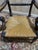 Brown Rustic Straw-Seated Armchairs, Set of 2 For Sale - Image 8 of 10