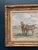 Mid-Century Modern Einar Söderlund, Horses in a Pasture, 1960s, Oil Painting on Panel, Framed For Sale - Image 3 of 13