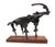 Benedict Michael Tatti, Bronze Sculpture Abstract Brutalist Goat or Ram WPA Artist Mounted on Base, c.1950's For Sale