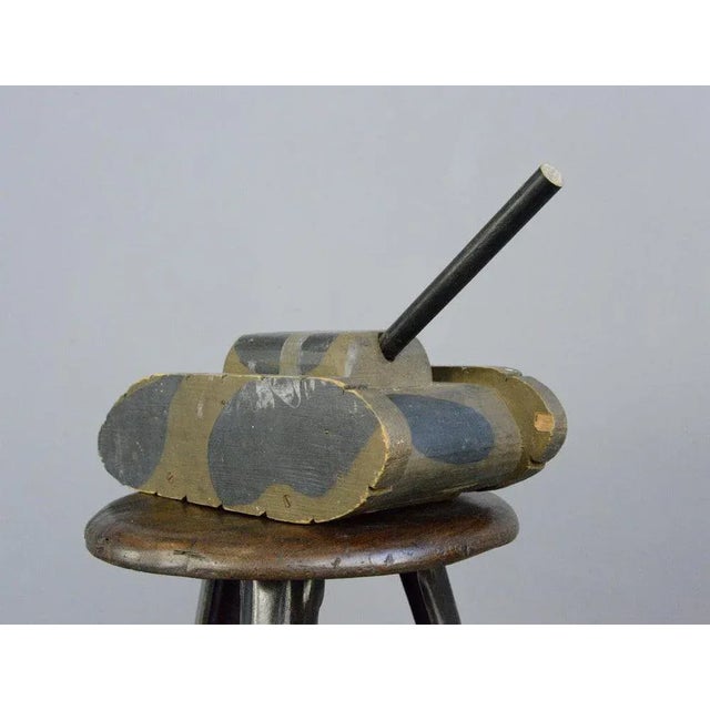 Large Trench Art Tank, 1910 For Sale - Image 9 of 10