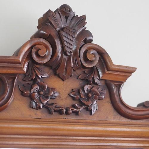 Antique Gründerzeit Mirrored Chest of Drawers with White Marble, 1880s For Sale - Image 3 of 18