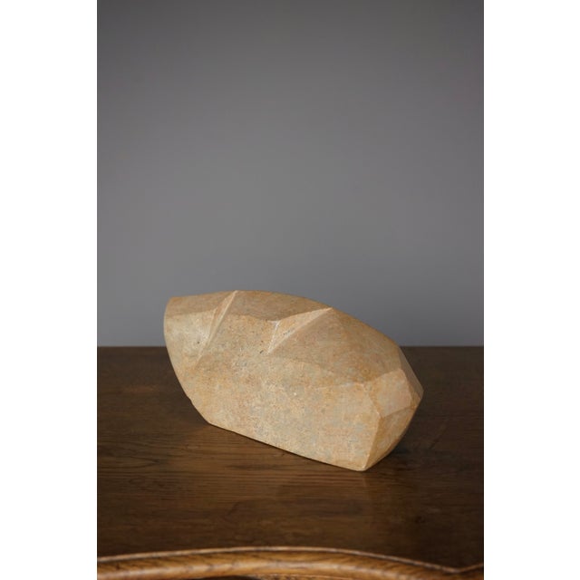 Abstract Anthroposophical Stone Sculpture, 1970s For Sale - Image 3 of 9
