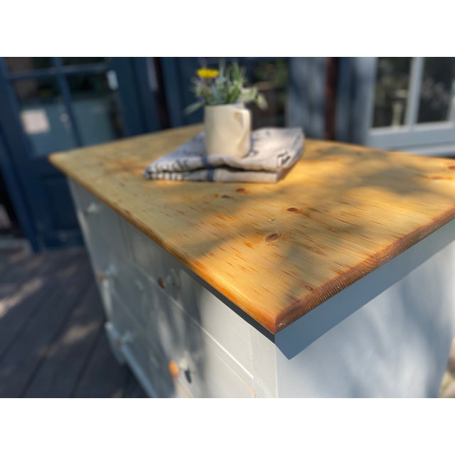 Antique Chest of Drawers in Fir, 1890s For Sale - Image 16 of 16