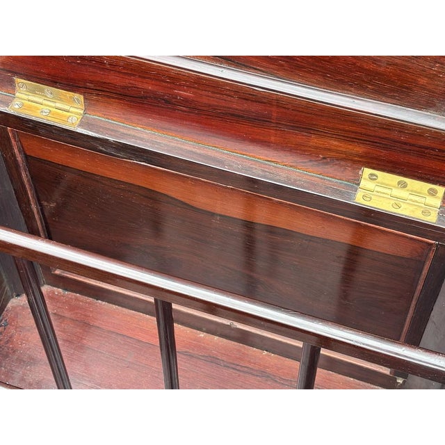 Antique Victorian Rosewood Piano Stool, 1860 For Sale - Image 6 of 13