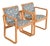 Loewenstein Modern Bent Beechwood Sled Leg Lounge Chairs, Pair For Sale