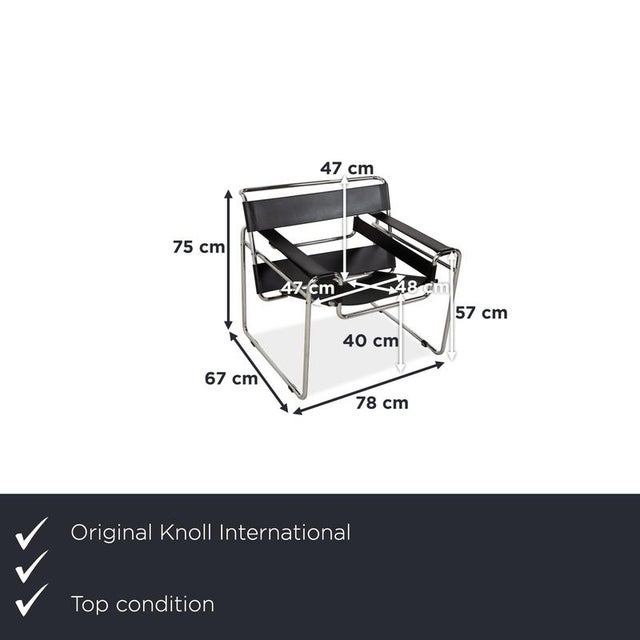 The Wassily Chair, designed by Marcel Breuer in 1925, is considered one of the most important designs in modern design...