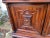 Brown 19th Century Jacobean Revival Style Carved Walnut Hunting Cupboard Cabinet For Sale - Image 8 of 13