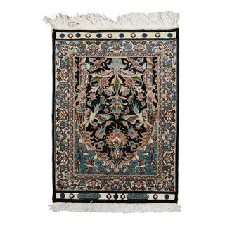 Superfine Turkish Keyseri Signed Silk Rug no. j2069 For Sale