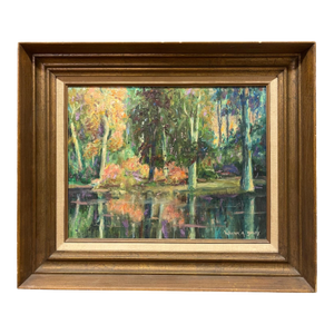 A Lake Reflection by Walter Alexander Bailey