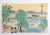 Traditional Small Vintage Japanese Lakeside Landscape Woodblock Print For Sale - Image 3 of 3