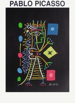 1999 Pablo Picasso Lithographic Poster