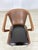 Wood Vintage Armchair in Leatherette and Wood For Sale - Image 7 of 9