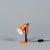 Metal German Orange Desk Lamp from Brilliant Leuchten, 1950s For Sale - Image 7 of 15