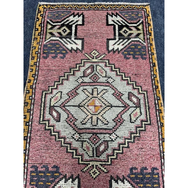 Turkish Yastik Rug 1'8" x 3'2" For Sale - Image 4 of 5