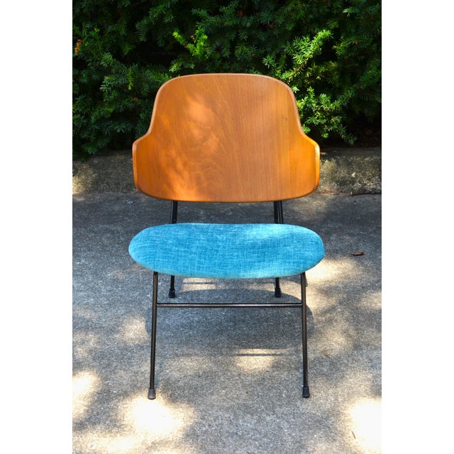 Mid-Century Modern Danish Modern Penguin Lounge Chair Designed by Ib Kofod-Larsen for Selig For Sale - Image 3 of 15