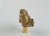 Asian Jasper Buddha Lamp Finial on Brass Hardware For Sale - Image 3 of 5