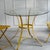 French Iron and Glass Garden Table with Folding Chairs, 1960, Set of 3 For Sale - Image 6 of 18