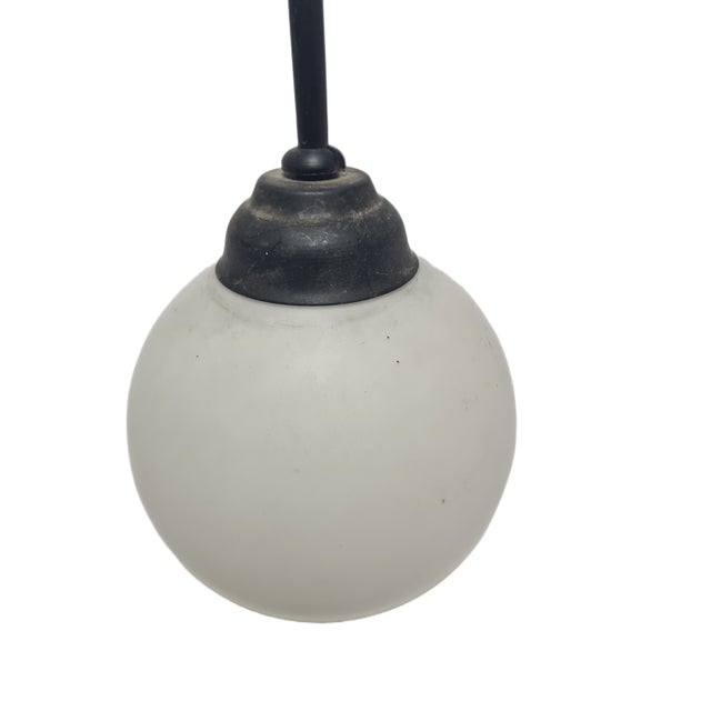 Vintage Communist Pendant Lamp, Poland, 1970s For Sale - Image 3 of 8