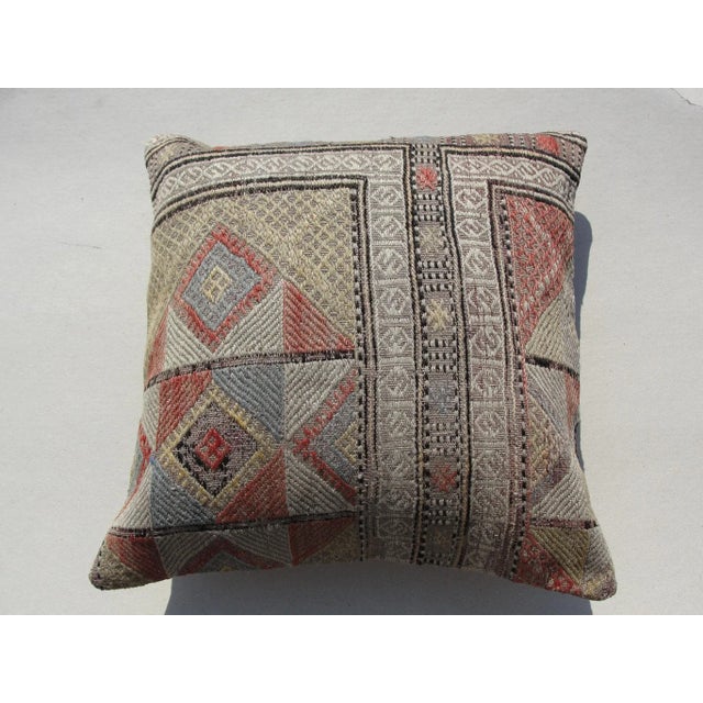 Kilim Rug Pillow For Sale - Image 5 of 11