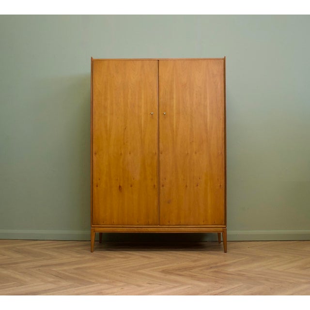 Mid-Century Modern Wardrobe in Teak and Veneer from McIntosh, 1960s For Sale - Image 10 of 10