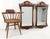 Pair Flame Mahogany Virginia Galleries Hankel Harris Beveled Wall Mirrors MINT! For Sale - Image 13 of 13