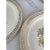 Mid 20th Century Italian Edwin M Knowles China Co. 22k Gold Plates- Set of 6 For Sale - Image 9 of 10