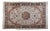Indian Hand-Knotted Laver Rug, 1990s For Sale