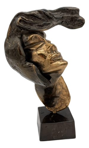 Bronze Figure by Yves Lohé, France, Late 20th Century