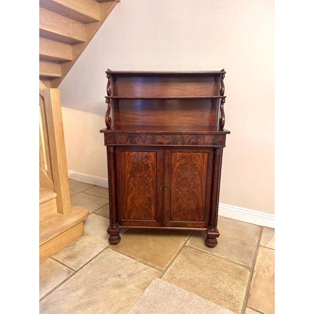 Antique Regency Mahogany Chiffonier, 1820 For Sale - Image 10 of 10