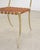 Brass Pair of Brass Leather Strap Klismos Chairs by Sylvan S. F. For Sale - Image 8 of 18