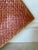 Animal Skin Vintage Woven Leather Tray For Sale - Image 7 of 16