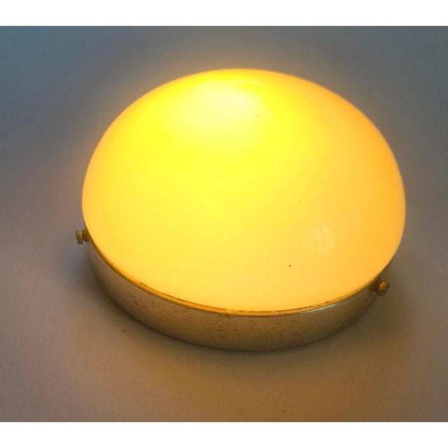 Bauhaus Bauhaus Functionalism Art Deco Flush Mount, 1930s For Sale - Image 3 of 13