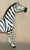 Black Large Zebra Stool from Libertys London, 1930s For Sale - Image 8 of 18