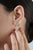 1.68ct Pear-Cut Emerald & Diamond Double Halo Drop Earrings in 14k Yellow Gold- 2 Pieces For Sale - Image 9 of 14
