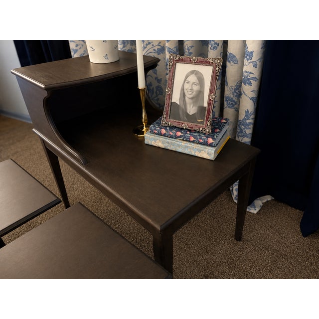 1950s Vintage Telephone Table + Nesting Tables For Sale - Image 4 of 4