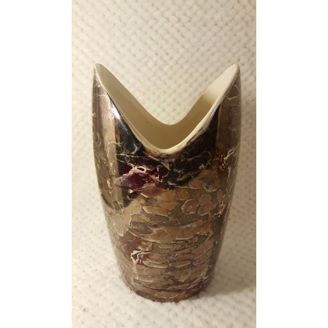 Vintage McCoy Cascade Purple Marble glaze. This is such a beautiful piece of McCoy. The glaze is fantastic. The vase is...