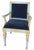 Neoclassical Hendrix Allardyce Neoclassical Venetian Style Giltwood Chair W Mohair - 1 of 2 Available For Sale - Image 3 of 9