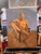 Steven Seated by Kathleen Varadi, 2025 Oil on Canvas For Sale - Image 10 of 10