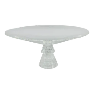 David Dowler for Steuben "Stardust" Pattern Centerpiece Bowl or Tazza Circa 1985