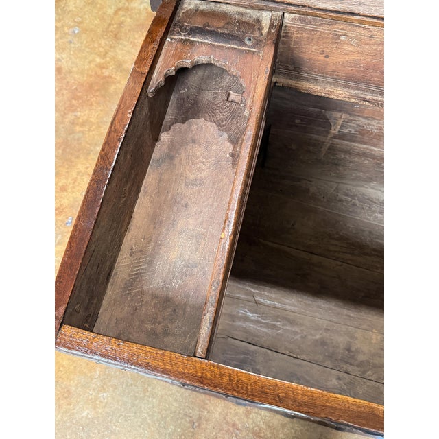 Large Rajasthan Trunk of Iron-Bound Hardwood - British Colonial India 'The Raj' For Sale - Image 10 of 15