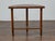Brown Tramp Art Demi-Lune Console Table with Geometric Marquetry, circa 1900 For Sale - Image 8 of 12