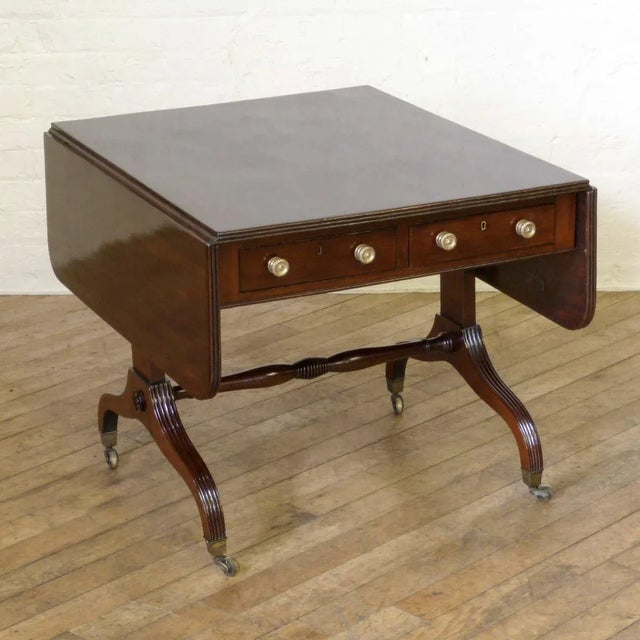 Regency Mahogany Table, 1810s For Sale - Image 14 of 15